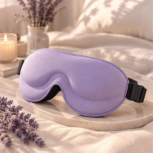 Masque de sommeil Somnilux Éclipse 3D Lavande : vue principale