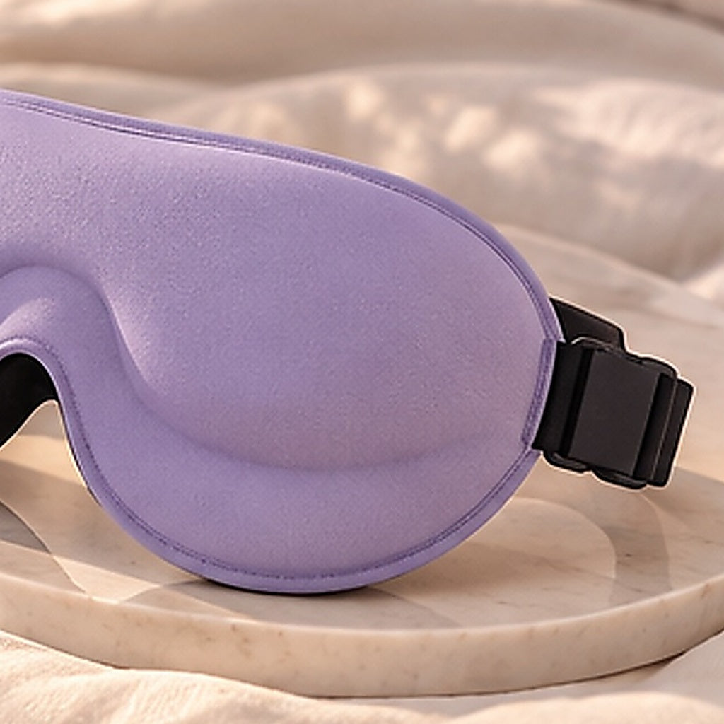 Masque Somnilux Éclipse 3D Lavande : détail de la sangle